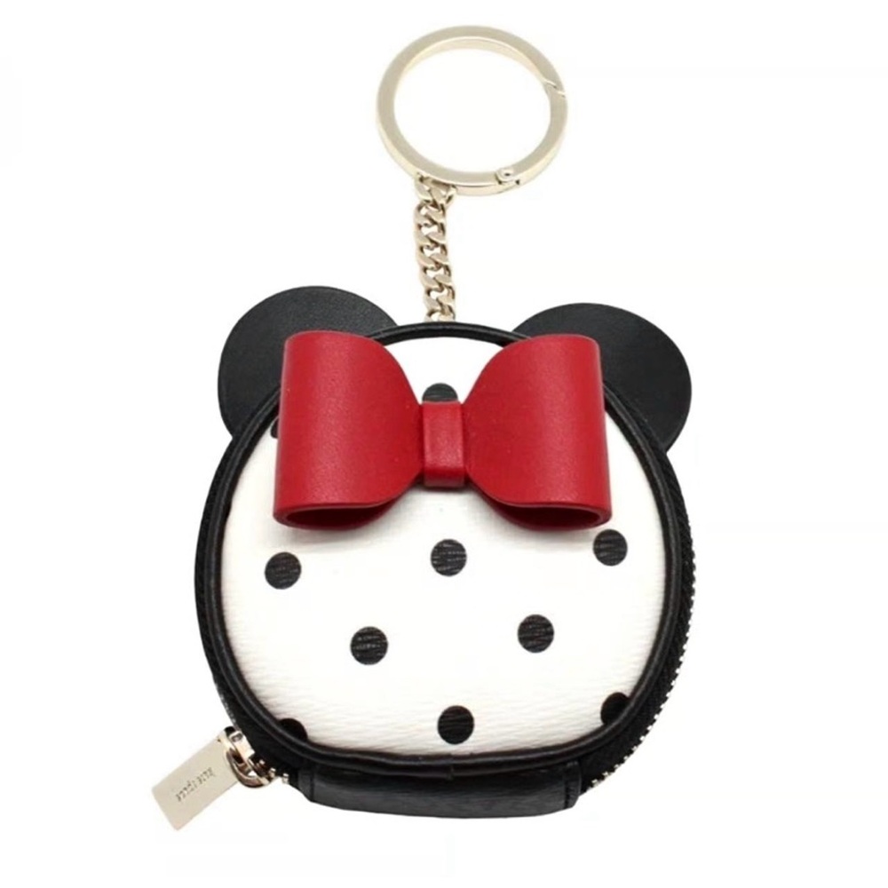 Kate Spade Red Bow Polka Dot Coin Purse